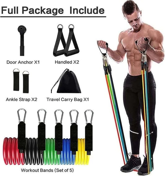 Power Resistance Bands for Workout for Women & Men