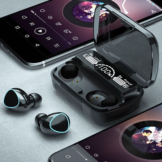 M10 and i12 TWS Wireless Bluetooth Earbuds